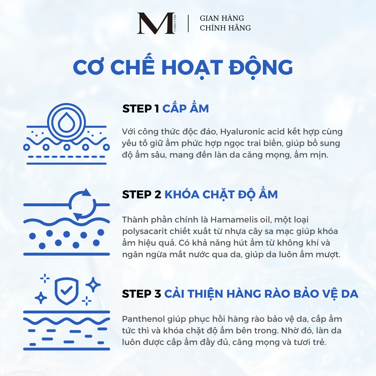 Tinh Chất Ampoule Cấp Ẩm Phục Hồi Làn Da MELOMELI B5 HYALURONIC ACID AMPOULE 30ML