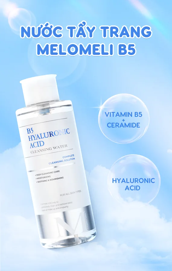 Nước tẩy trang Melomeli 550ml - Mobile