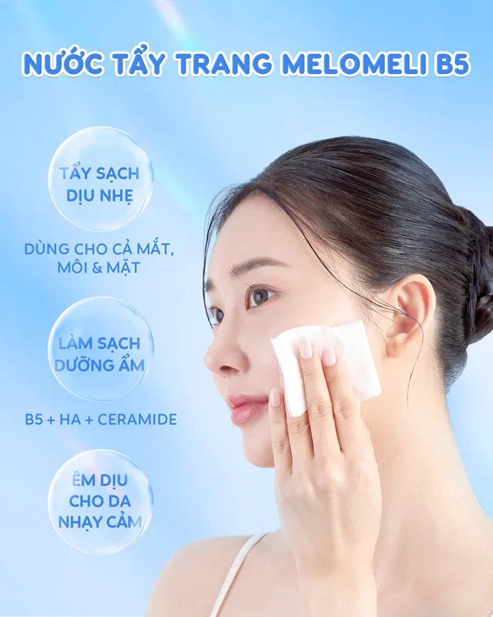 Nước tẩy trang Melomeli B5 - Mobile