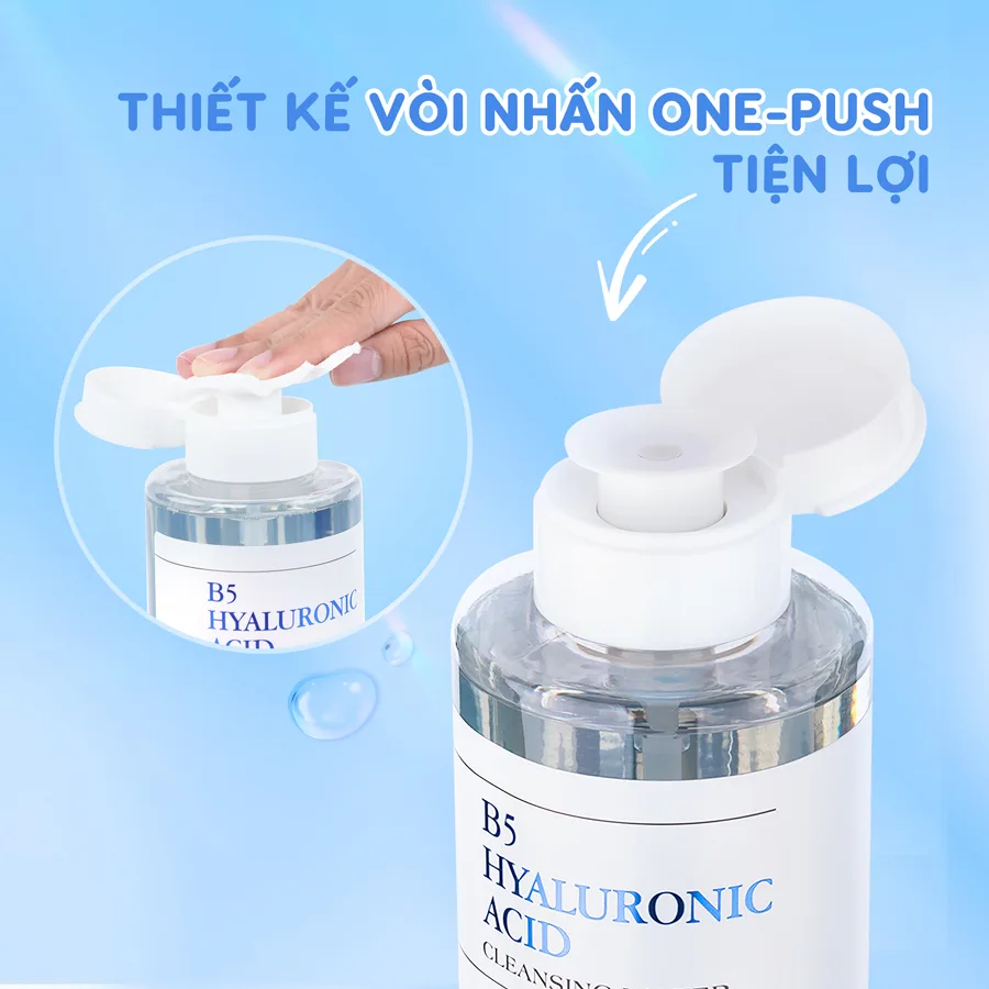 Thiết kế vòi nhấn Melomeli 550ml