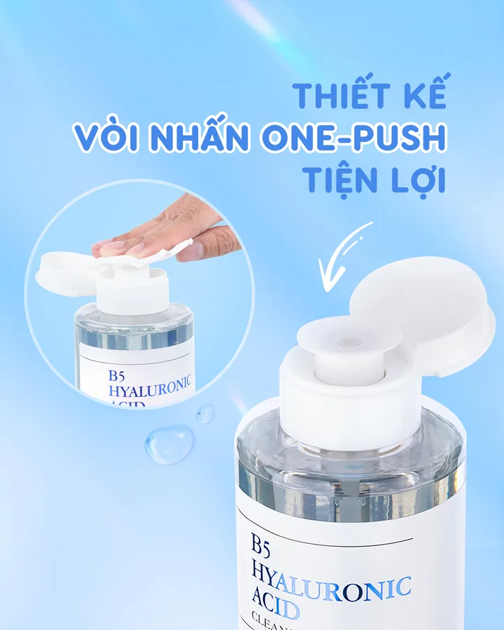 Thiết kế vòi nhấn Melomeli 550ml - Mobile